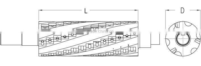 Heavy Cutting Spiral Cutter Head/Spiral Cutterhead