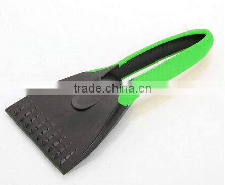 Chinese factory plastic car snow scraper for Russia market,handle ice scraper
