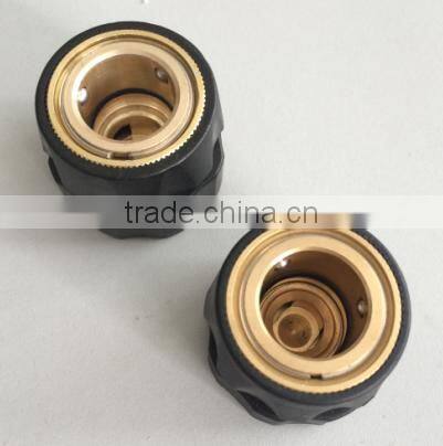 Brass quick connect set for hose