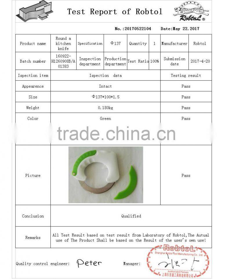 Rolling Circular Knife Handy Chopper Slicer Vegetable Food Cutter Round Sharp Kitchen Tool Pizza Salad Beef Fruit