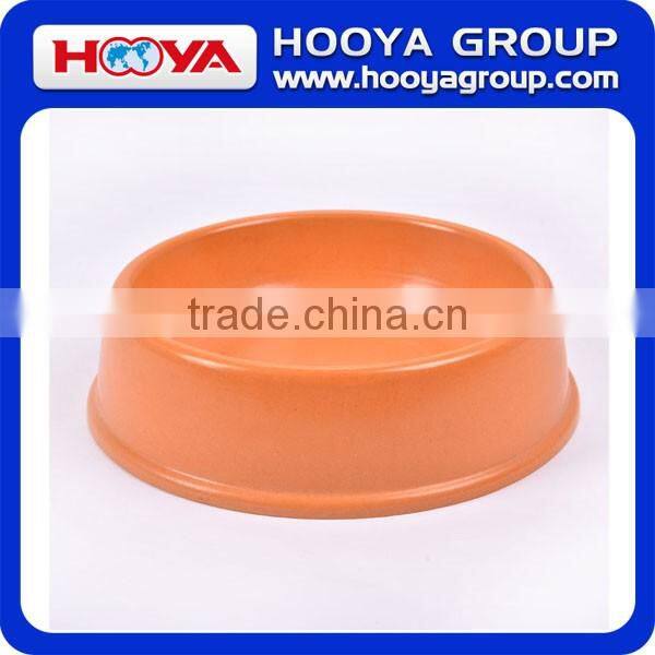 Bamboo Fiber Eco-Friendly Pet Round Bowl for Dogs and Cats