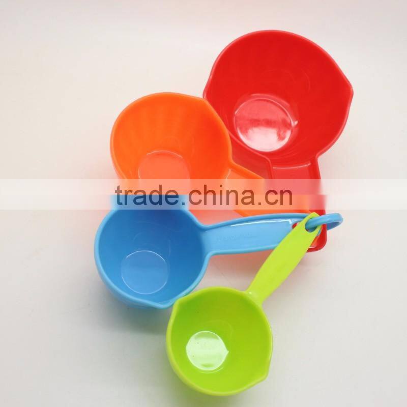 Kitchen Tool Plastic Measuring Cup Set 4 for Cooking Tools Measuring Cup Plastic