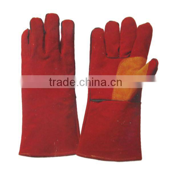 Safety Leather Welding Gloves Working Gloves 14"/16"