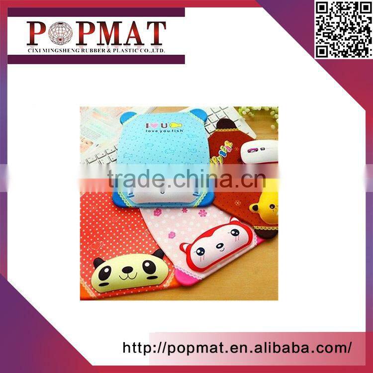 Cixi Mingsheng cheap rubber wrist mouse pads with good quality