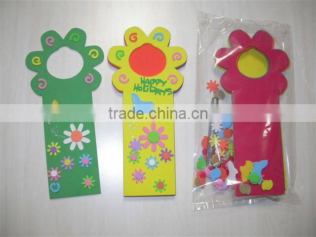 christmas eva diy door hanger