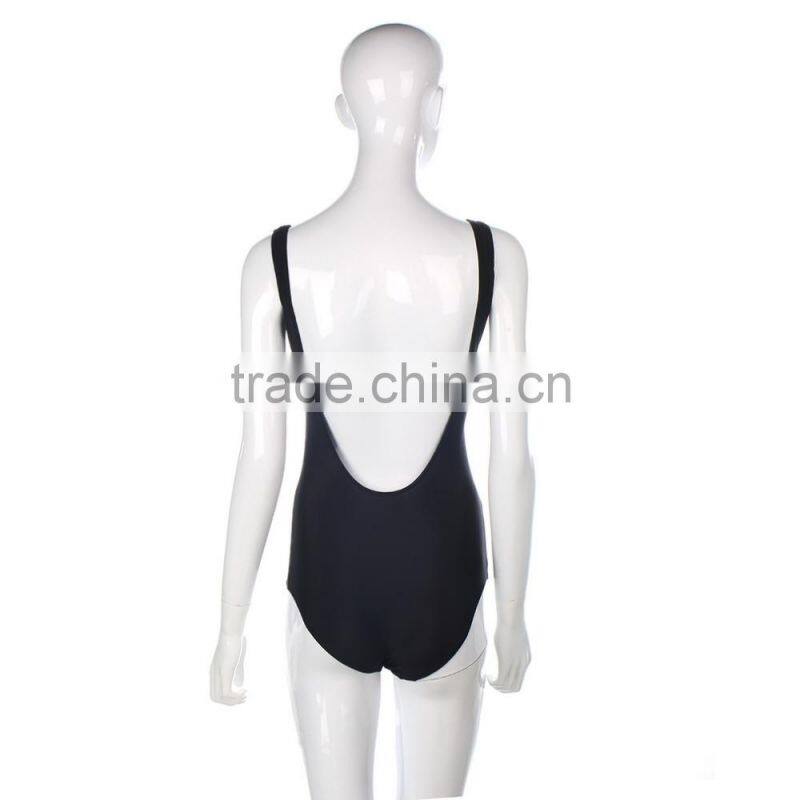 Fashion Style Sexy Monokini Swimsuit One Piece Swimwear Fashion Bandage Bodysuit Backless Thong Bottom Bathing Suits Size:M