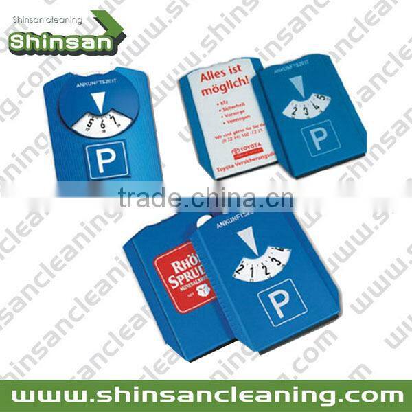 2017 Logo Printed Parking Disc/automatic parking disc/parking disc clock