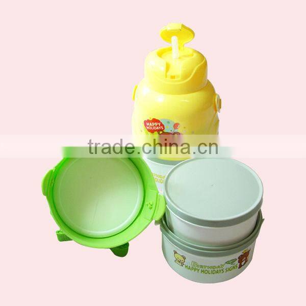 2 in 1 Plastic Cheap Water Bottle With Cock