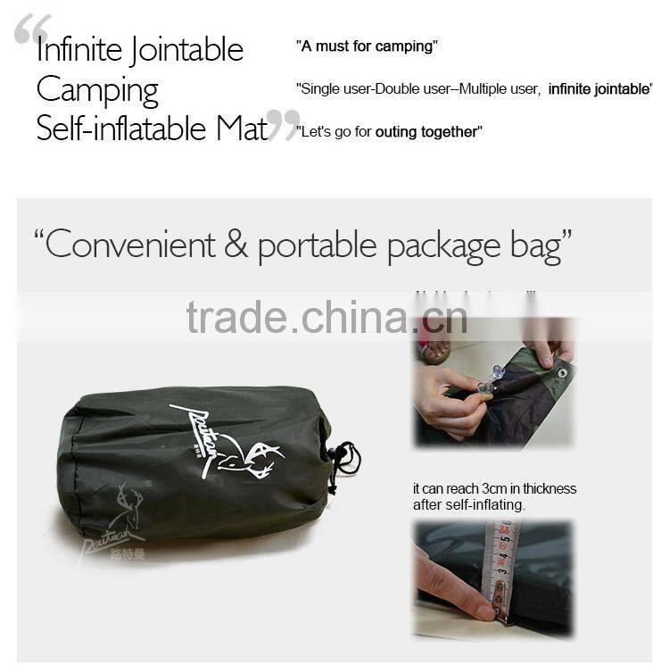 High Elasticity Folding Self-inflatable Camping Mat Beach Matress