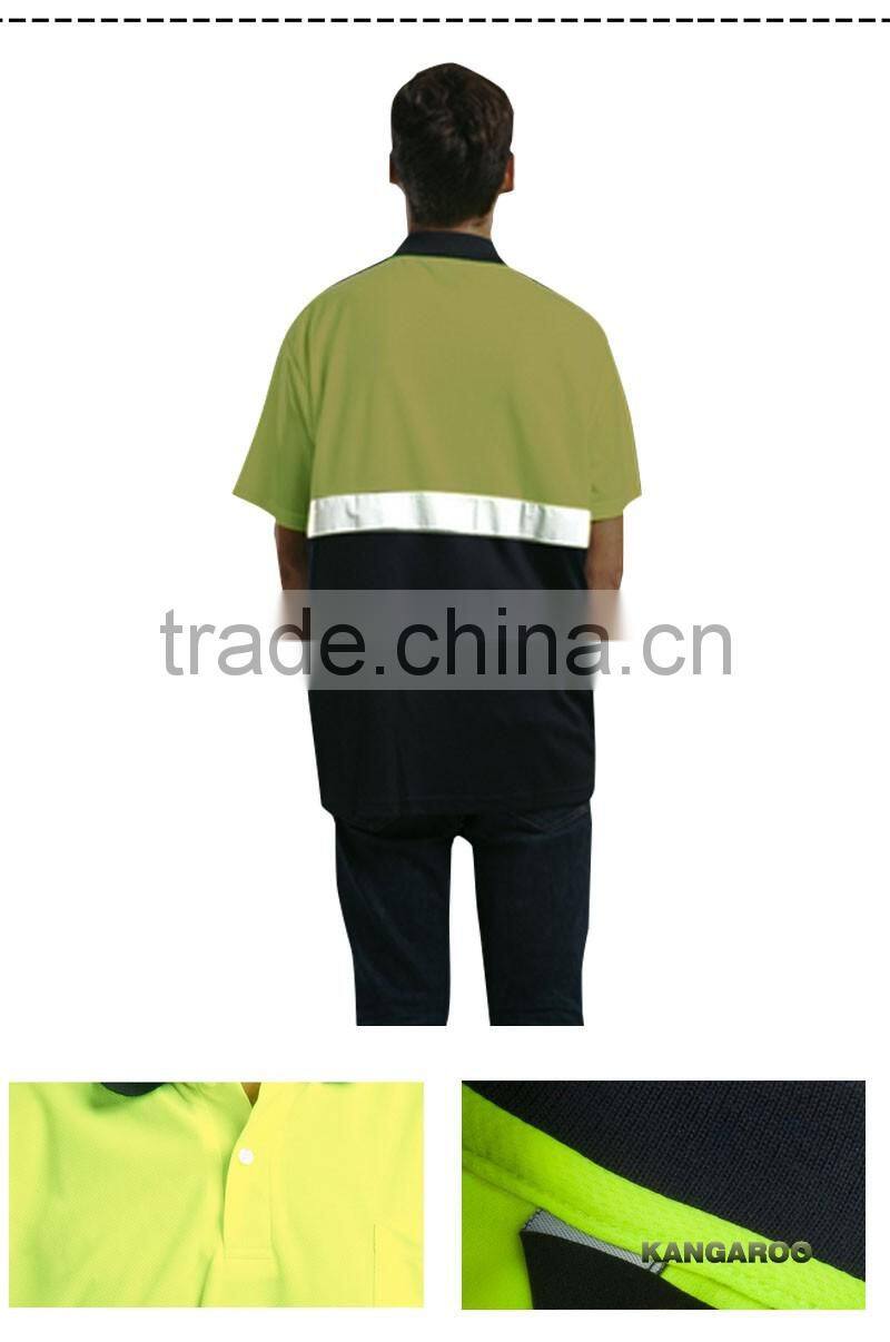Working Used Work Wear Uniform Breathable Polo Shirts