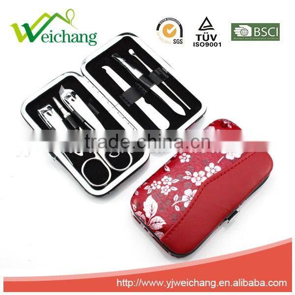 WCJ1022 Full-function Stainless Steel nail clipper Nail Care Personal Manicure Pedicure Set Travel Grooming Kit