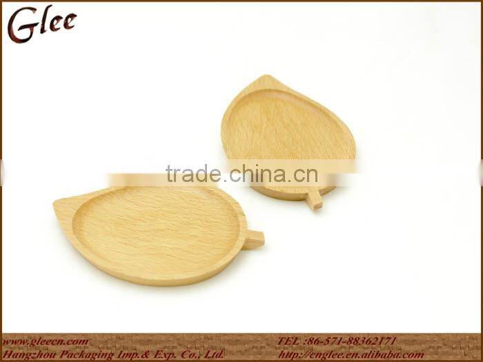 Cheap promotional wood cup mat