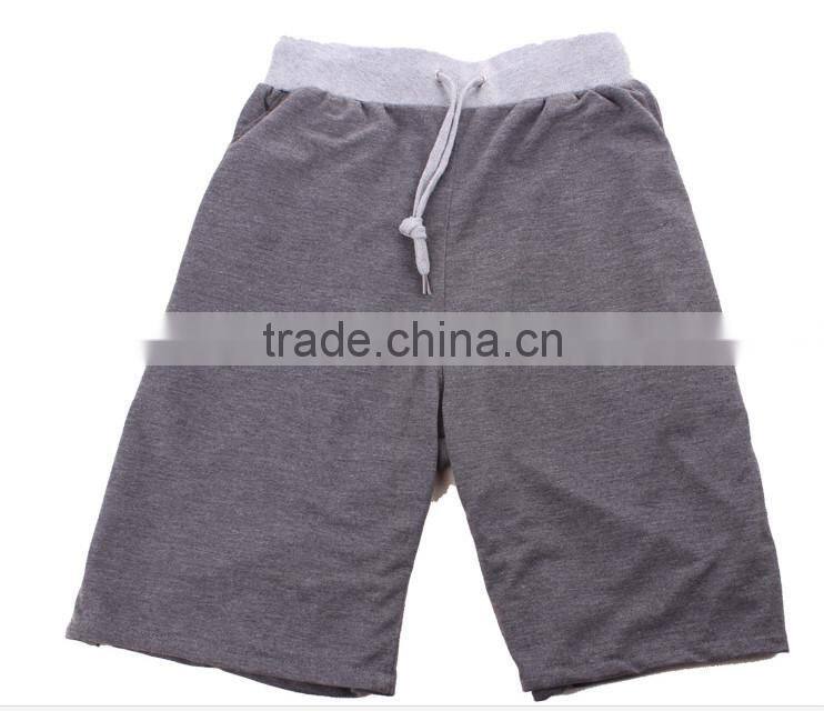 cotton string wholesale blank casual blank board shorts wholesale mens sweat shorts