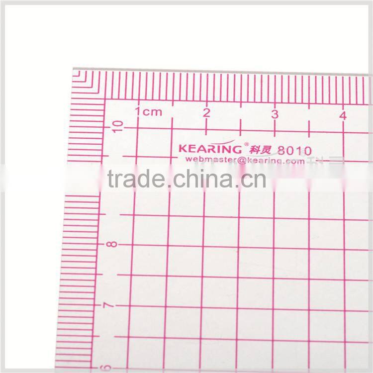 Kearing Chinese Manufacture OEM customized plastic Fashion Design Rulers # 8010