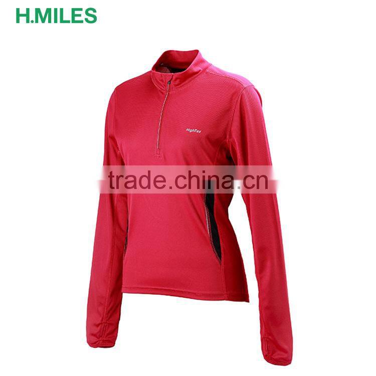 Running OEM custom design long sleeve tee shirt customized