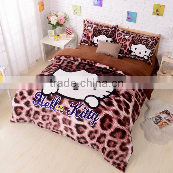 China Top selling wholesale 100%polyester flannel fabric for bedding set
