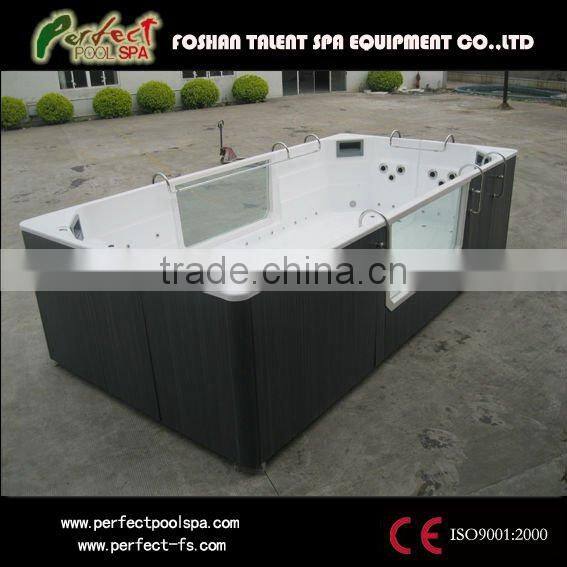 Cleopatra sex outdoor spa pool equipment with LED light luxurious outdoor spa