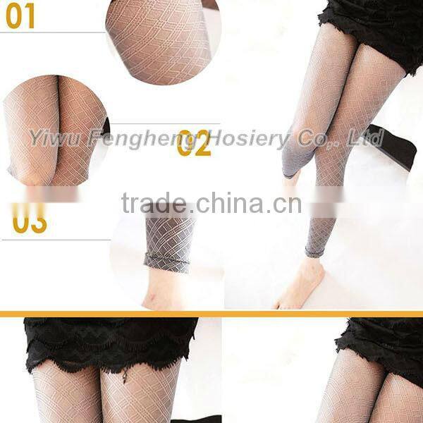 2015 new design fashion jacquard leggings