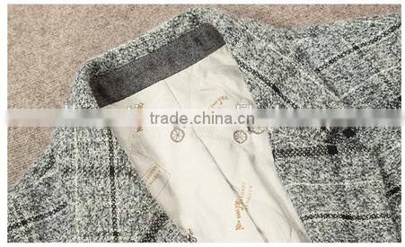 casual England style color men coat winter coat