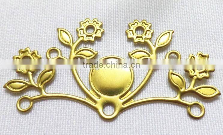 filigree square flower jewelry accessories