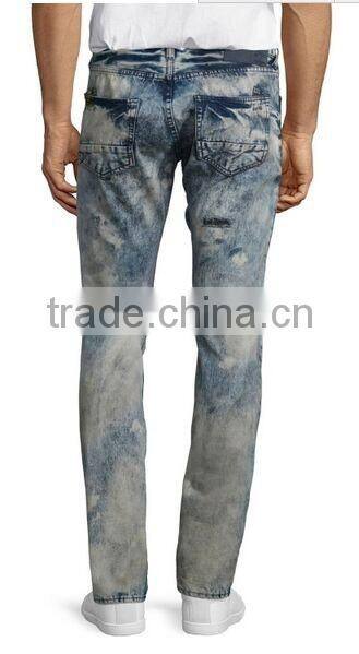 Biker Jeans Fashion Denim trousers(LOTK057)
