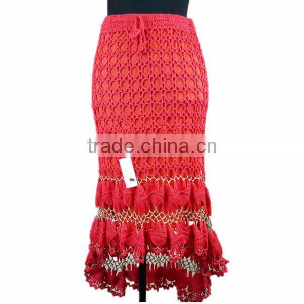 Tight Dress Hand Crochet Long Skirt
