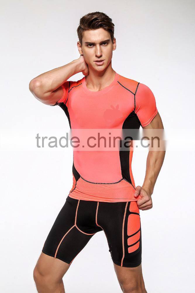 Hot Sale Sportswear Custom Exercise Outfits Body Building Wear Men Fitness Apparel