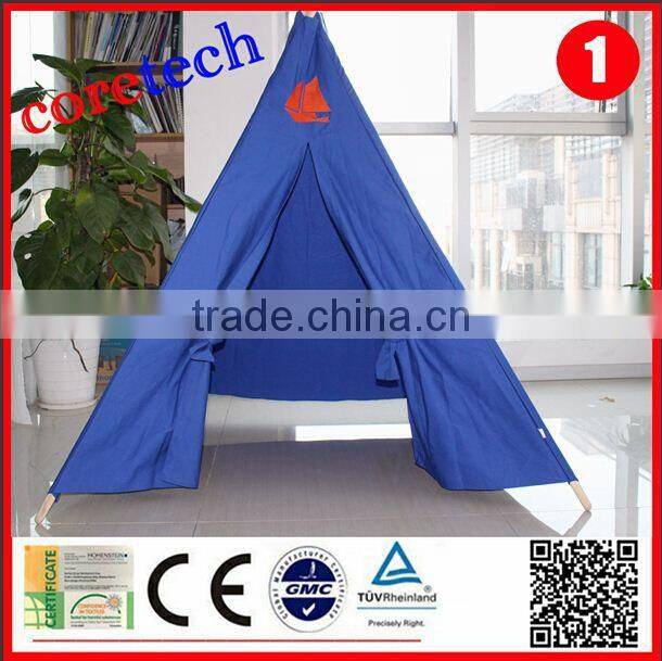 Breathable waterproof kids folding house tent, teepee tent