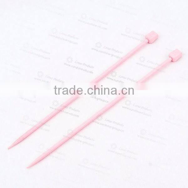 Plastic Knitting Needle With Yellow Color,Sewing Accessories Knitting Needle