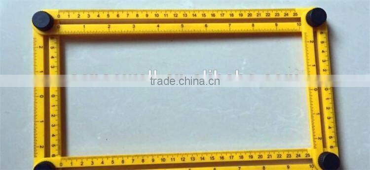 Plastic activity Folding Multi-Angle Measuring Ruler 5Cm Steel Angle Sliding Four Folding Ruler