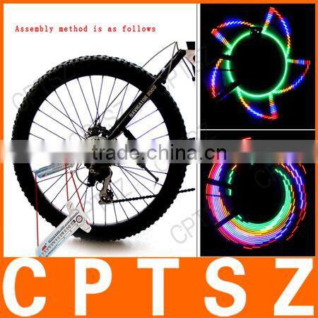 Programable colourful led bike light