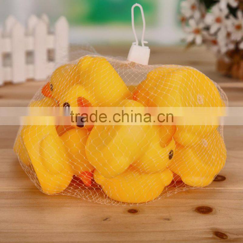 Wholesale Funny Floating PVC Rubber Yellow Duck Toys Bath Toy For Kids