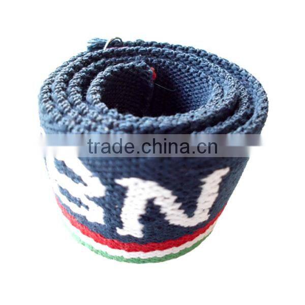 High strength cotton belt webbing