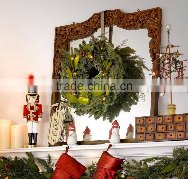 Christmas wreath 2.7M PVC Christmas decoration canes talking christmas wreath