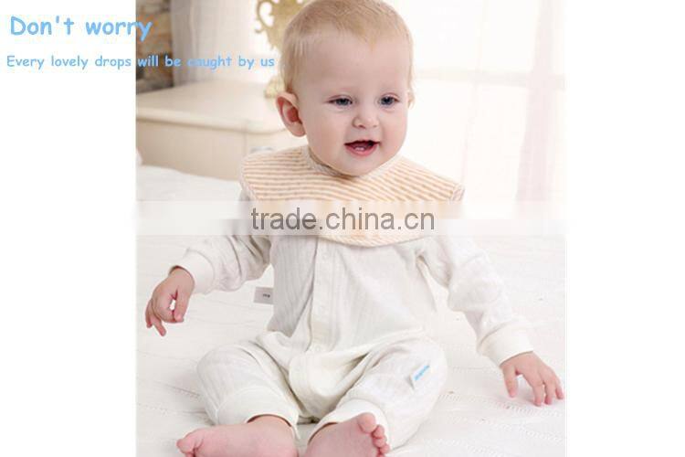 doule layer design cartoon printed hot sale baby bibs waterproof