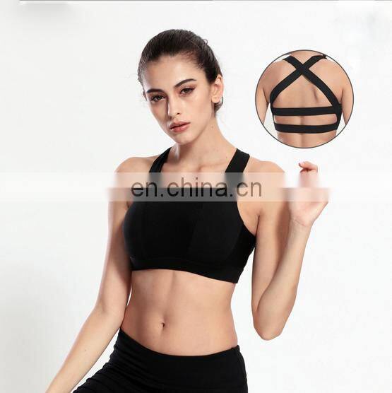 wholesale custom design sublimation printed sportswear yoga bra