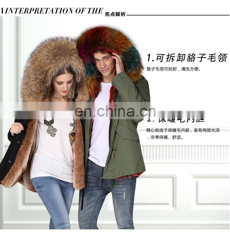 2016 High End Fur Coat Women, Coats And Jackets Woman Winter Warm