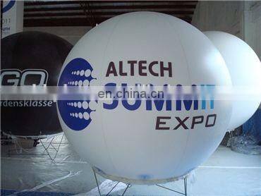 3m advertising inflatable helium balloon for expo/large promotional balloon for display