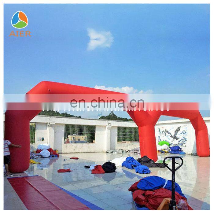 Huge inflatable arch,double gate inflatable archway,outdoor decorative inflatable arch