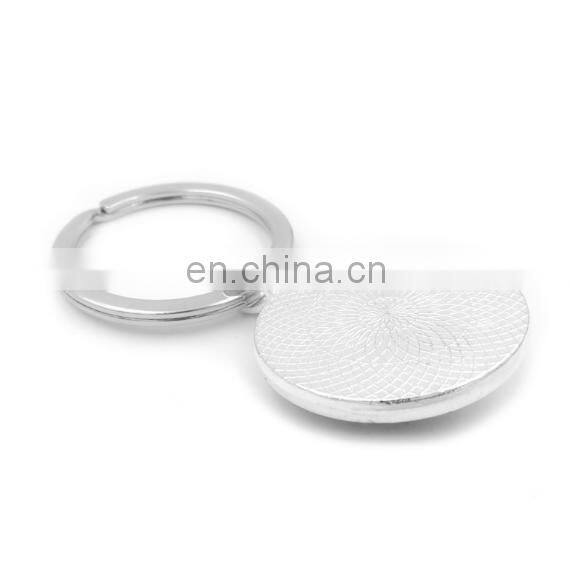 Cheap geometry Jewelry art glass pendant Keychain for Women Gifts jewelry