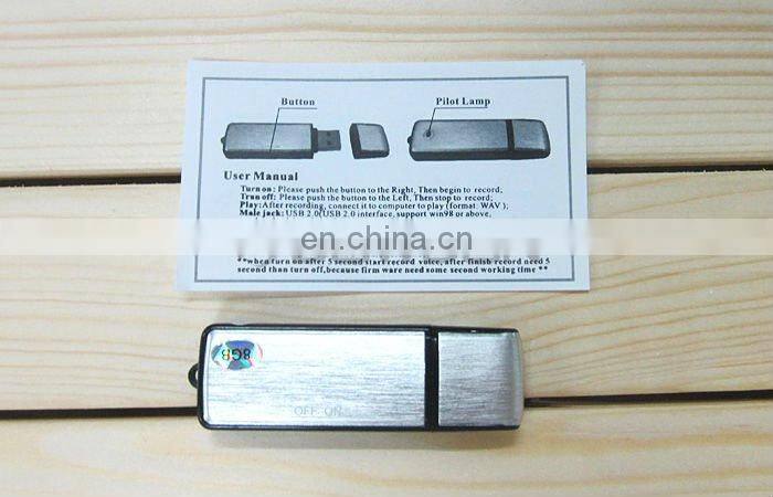Mini USB Drive Flash Memory Stick 8GB Digital Voice Recorder USB Dictaphone