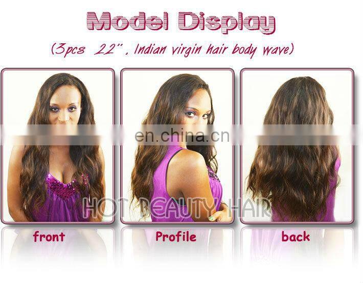 Wet and Wavy Indian Remy Hair Weave