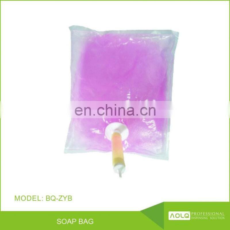 500ml 800ml 1000ml plastic disposable empty soap bag for soap dispenser
