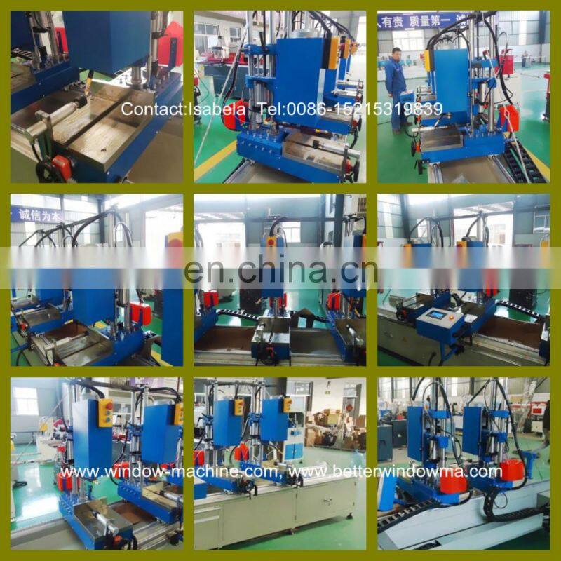 Double head Aluminum window drilling machine