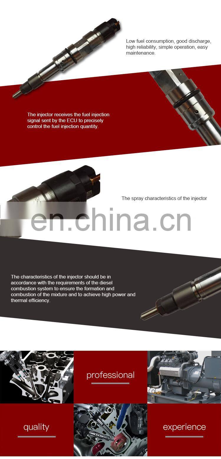 Genuine Dongfeng diesel engine fuel common rail injector 0445110365 for Changhai 4F20BTCI/4B28TCI