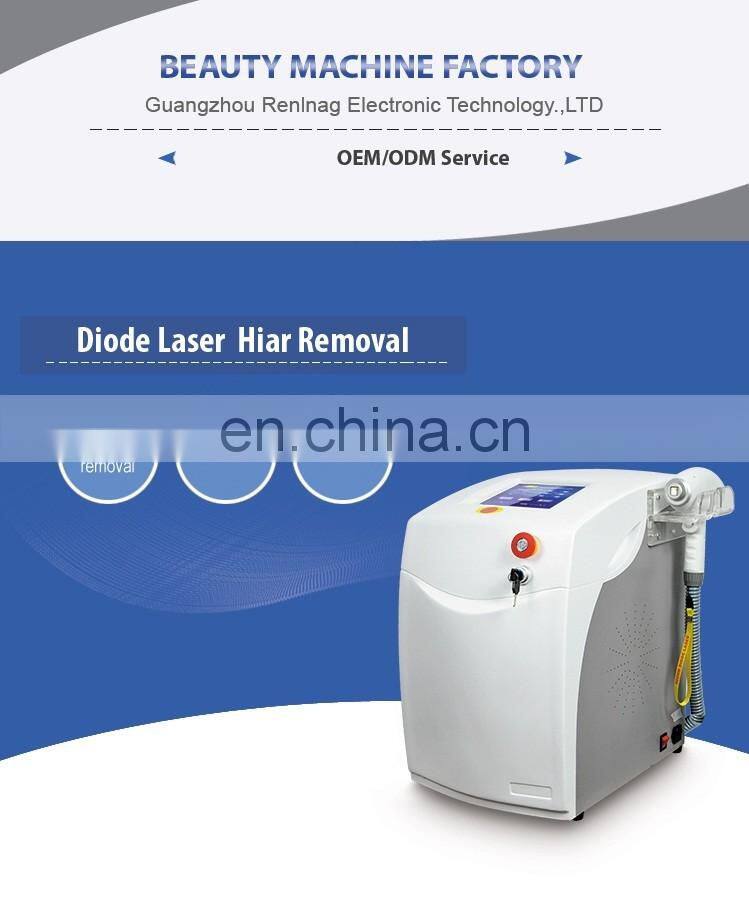 2020 Top-seller Portable 808 Diode Laser Permanent Hair Removal Machine