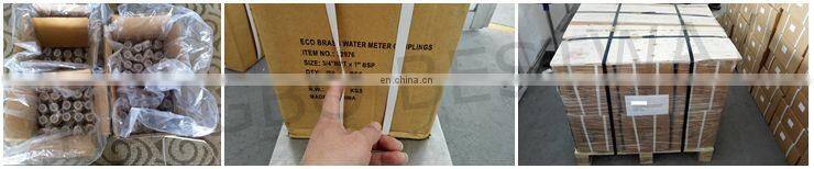 Eco brass water meter tailpieces with NSF Certificated EPDM Gasket