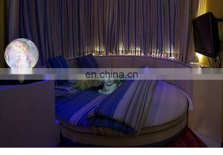 Explosive Moon Lights Children's Gifts Creative Table Lamps Painted LED Starry 3D Night Lights