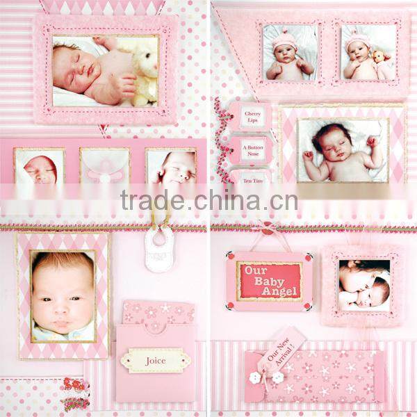 DIY Craft Set Special Moments Baby girl Scrapbook Kit