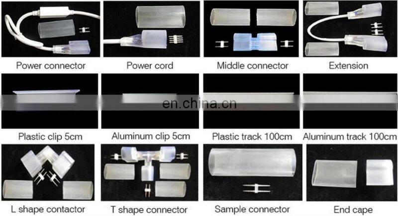 CE RoHS Approved pixel led neon flex waterproof led neon flex rgb hose for indoor or outdoor